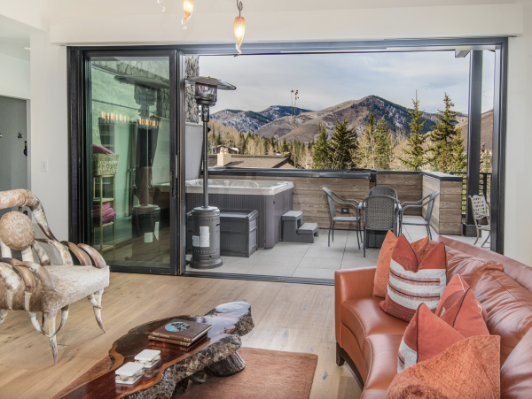 Luxury Vail Ski-In-Ski-Out Penthouse Sleeps Twelve Guests